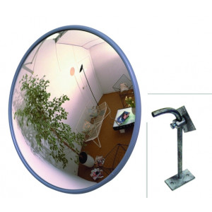 Miroirs de surveillance en PVC gris - Dimensions (LxlxH) mm : 331 x 313 x 58
