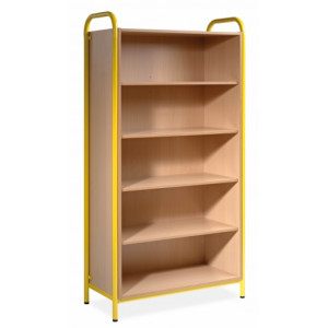 Mobilier de bibliothèques scolaires -  Dimensions : 100 x 190 x 45 cm - 5 tablettes