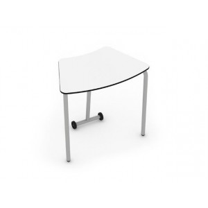 Table scolaire trapèze mobile et modulable - Table mobile - Mobitab MH