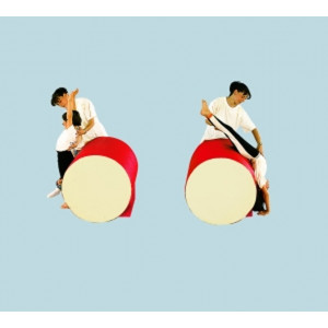Module mousse cylindre pour gym enfants - Dimensions (L x Ø )  : 100 x 69 cm