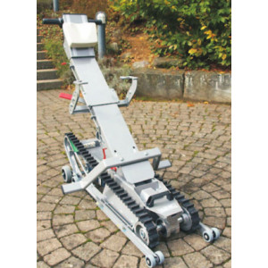 Monte escalier-droit pour fauteuil roulant - Fabrication : Métal léger - Charge max : 160 Kg