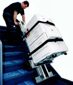Monte-escalier électrique pour copieur - Capacité : 100 kg à 680 kg