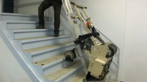 Monte-escalier électrique pour ponceuse à parquet - Capacité : 100 kg à 680 kg