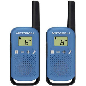 Motorola TLKR T42 - Bleu - Talkie Walkie sans Licence - MOT42B-Motorola