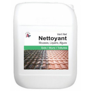 Nettoyant antimousse Algicide Fongicide - Nettoyant antimousse toiture et surfaces minérales