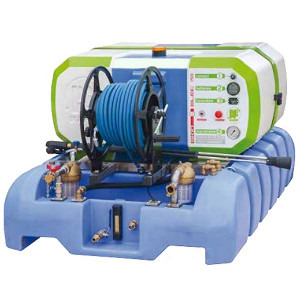 Nettoyeur haute pression autonome eau froide 100% électrique - Pression réglable : de 20 à 150 bars