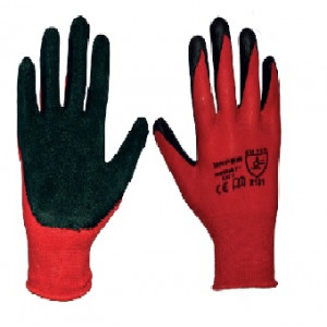Pack de 12 gants de protection - Matière : Nitrile, Pylon