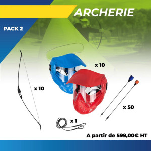 https://www.techni-contact.com/ressources/images/produits/merchandising/pack-equipements-archery-tag-10-arcs-10-masques-de-protection-50-fleches-52472865-1.jpg - Activité sécurisée adaptée aux enfants et aux adultes
