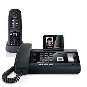 Pack Gigaset DL500A + 1 combiné R650H - Standard telephonique - MiniStandard - SIDL500AR650H1-Gigaset