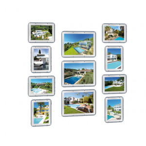 Pack vitrine immobilière - Formats A3 et A4