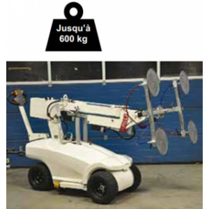 Palonnier ventouse - Capacité de charge : 420 à 600 kg