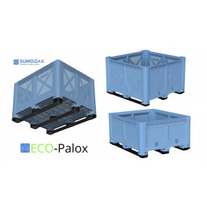 Palox plastique - Eco-palox - charge max : 600 kg