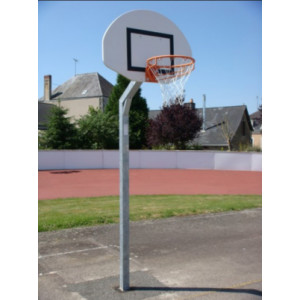 Panier basket de rue panneau polyester - Hauteur cercle : 3.05 m - Déport : 0,60 m

