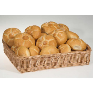 Panier boulangerie en osier - En osier - Dimensions : 230x180xH.85 ou 420x350xH.90 mm
