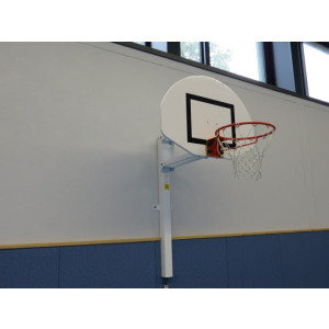 Panier de basket mural réglable - Hauteurs réglables 2,60, 3,05, 2,45 et 3,20 m
