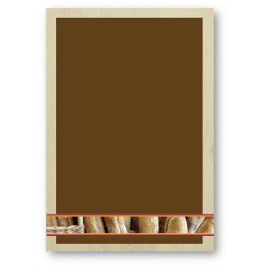 Panneau ardoise boulangerie - Dimensions : 40 x 60 cm