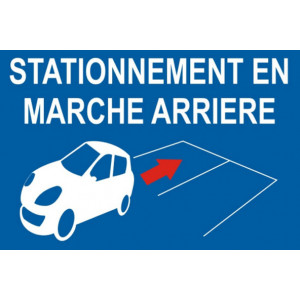 Panneau d'indication parking - Consignes réglementaires parking