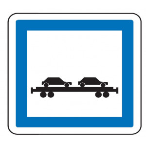 Panneau indication trains autos CE8 - Dimensions (mm) : De 350 à 1050 - Normes CE et NF - Type CE