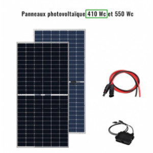 Panneau photovoltaïque 108 demi-cellules - Possède 108 demi-cellules