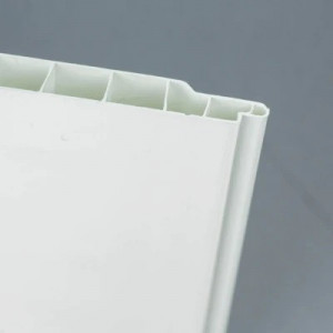 Panneaux en pvc - Panneau revêtement en PVC alvéolaire blanc, lisse étanche