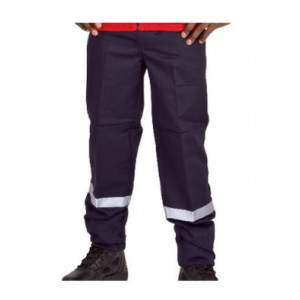 Pantalon de sécurité incendie - Bandes rétro-réfléchissantes en bas de jambe
