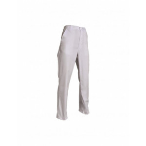 Pantalon de travail blanc - Taille : XS à XXXL 