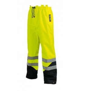 Pantalon haute visibilité de pluie - Tailles : S à XXXL     - EN ISO 20471