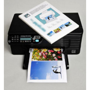 Papier photo magnétique - Prédécoupé en différents formats