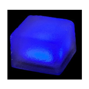 Pavé lumineux multicolore carré 100 x 100 - Matériau : Verre borosilicate - Très faible consommation