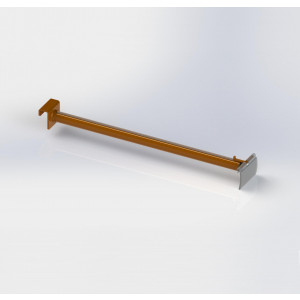 Perroquet simple avec ou sans fil de flottement et fil PE ∅20mm Bras droit - Longueur disponible : de 200 à 600 mm