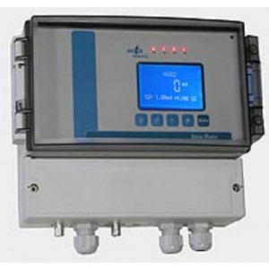 Ph mètre numérique - Régulateur de pH pour traitement chimique des eaux usées DATA PH 2V
