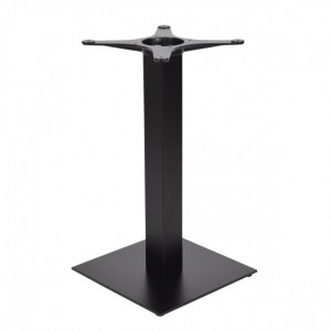 Pied de table métal - Dimensions des plateaux : 80x80 cm