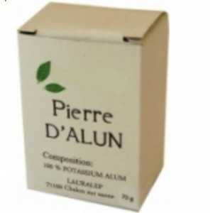 Pierre d'alun déodorant naturel - 100% Potassiun Alun