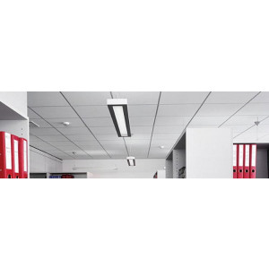 Plafonds suspendus - Plafond suspendu en dalles   -  Plafond suspendu en plaques de plâtre