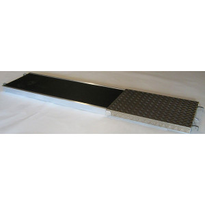 Plancher d'échafaudage télescopique - Longueur maximale (m) : 3