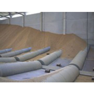 Plancher vibrant pour silo agricole - Débit 500t/h
