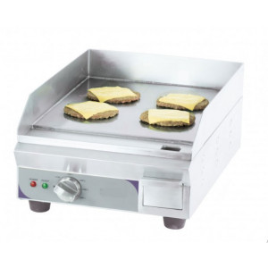 Plaque à snacker électrique compacte -  Plaque de cuisson : 350 x 400 mm