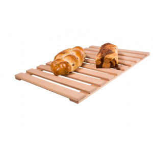 Plaque de présentation boulangerie en bois - 4 tailles disponibles - Hauteur : 20 mm - Bois de hêtre