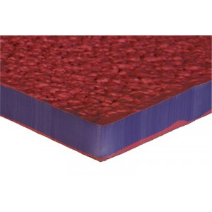 Plaque tapis antivibratoire - Polynorborène - Épaisseur : 10 ou 20 mm
