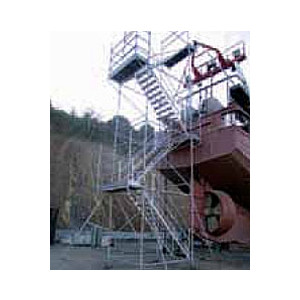 Plate forme d'accès chantier naval - Plateforme sur mesure en aluminium