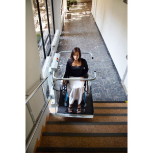 Plateforme monte-escalier - Pour les personnes à mobilité réduite