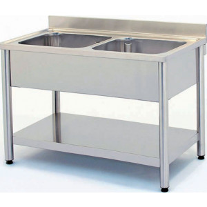 https://www.techni-contact.com/ressources/images/produits/merchandising/plonge-murale-inox-demontable-7779098-1.jpg - Profondeur : 600 mm - Hauteur : 850 / 950 mm