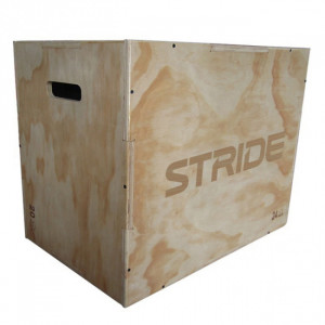 Plyo box en bois  - Dimensions (L x l x H) : 51 / 40 x 61 / 30 x 76 / 36 cm
