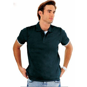 Polo personnalisable manches courtes homme jersey - Polo personnalisé manches courtes homme