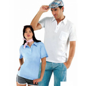 Polo personnalisable manches courtes jersey - Polo personnalisé manches courtes