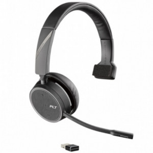 Poly Voyager 4210UC + Socle de charge +Dongle et Câble USB-A - Casque PC - IP / Softphone - PLVOY4210USBASUP-Poly


