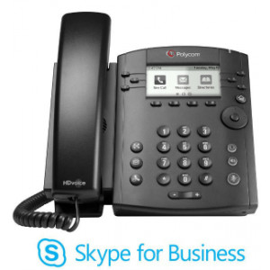 Polycom VVX 311 MS Skype for Business - Telephone VoIP - POVVX311MS-Polycom