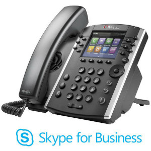 Polycom VVX 411 MS Skype for Business - Telephone VoIP - POVVX411MS-Polycom