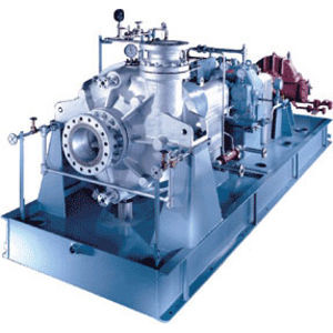 Pompe centrifuge verticale pour chlore liquide - Débit: jusqu'à 140 m³/h