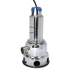 Pompe de relevage triphasée inox - Matière : Inox - Puissance : 1,45 kW - Dim : L.241 x l.235 x H.450 mm